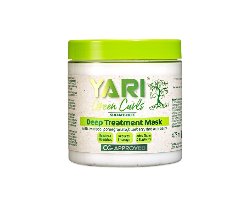 Дълбоко овлажняваща маска YARI Green Curls Deep Treatment Mask 525 ml